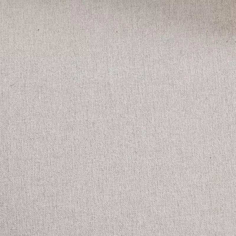 Fauteuil de bureau pivotant rembourré – Coton et lin jaune clair, réglable en hauteur, capacité de 136 kg