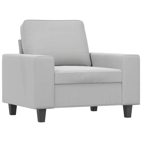 vidaXL 2-seater Sofa Light grey
