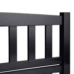 Banc de rangement d'entrée de 42 po avec 2 tiroirs – Pin massif, poignées en bronze antique, 2 places